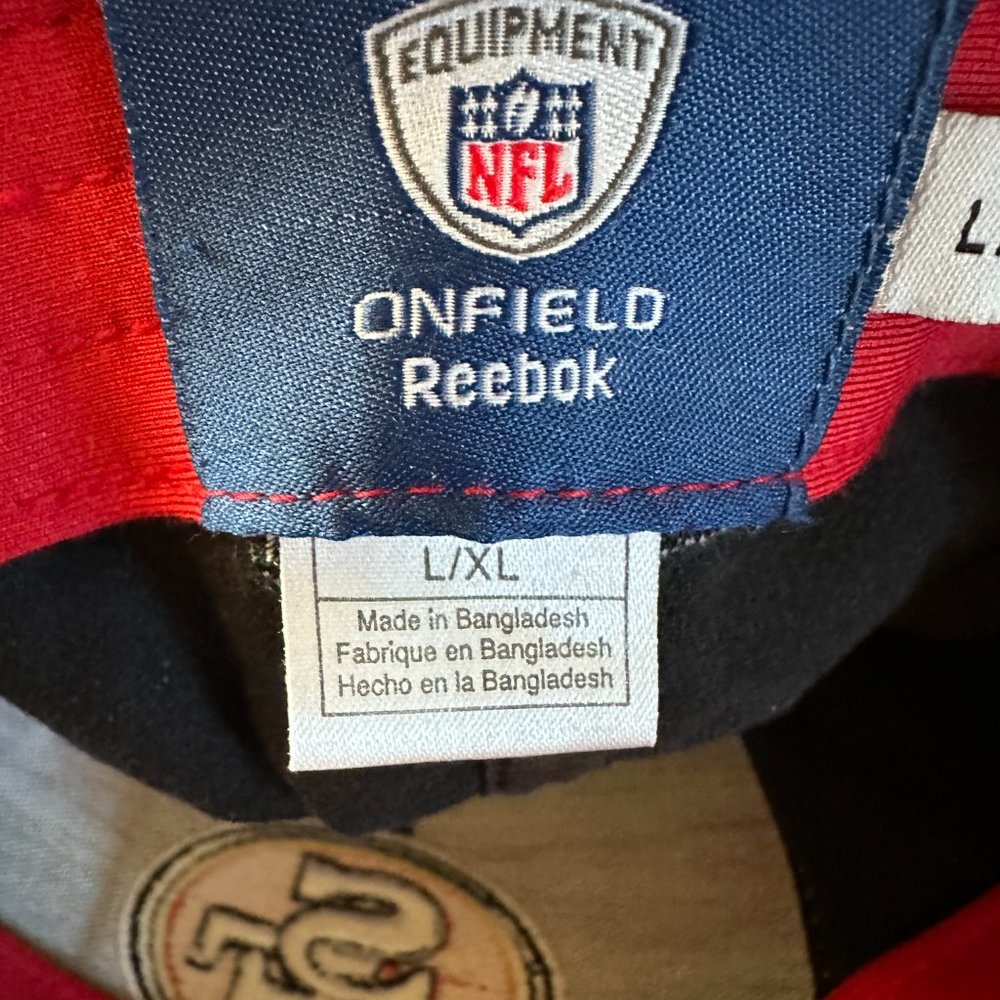 Reebok San Francisco 49ers Fitted Hat Size L/XL - Picture 12 of 14